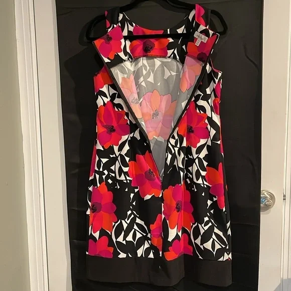 Brannan petite flower print dress size 12p women’s - Picture 6 of 8